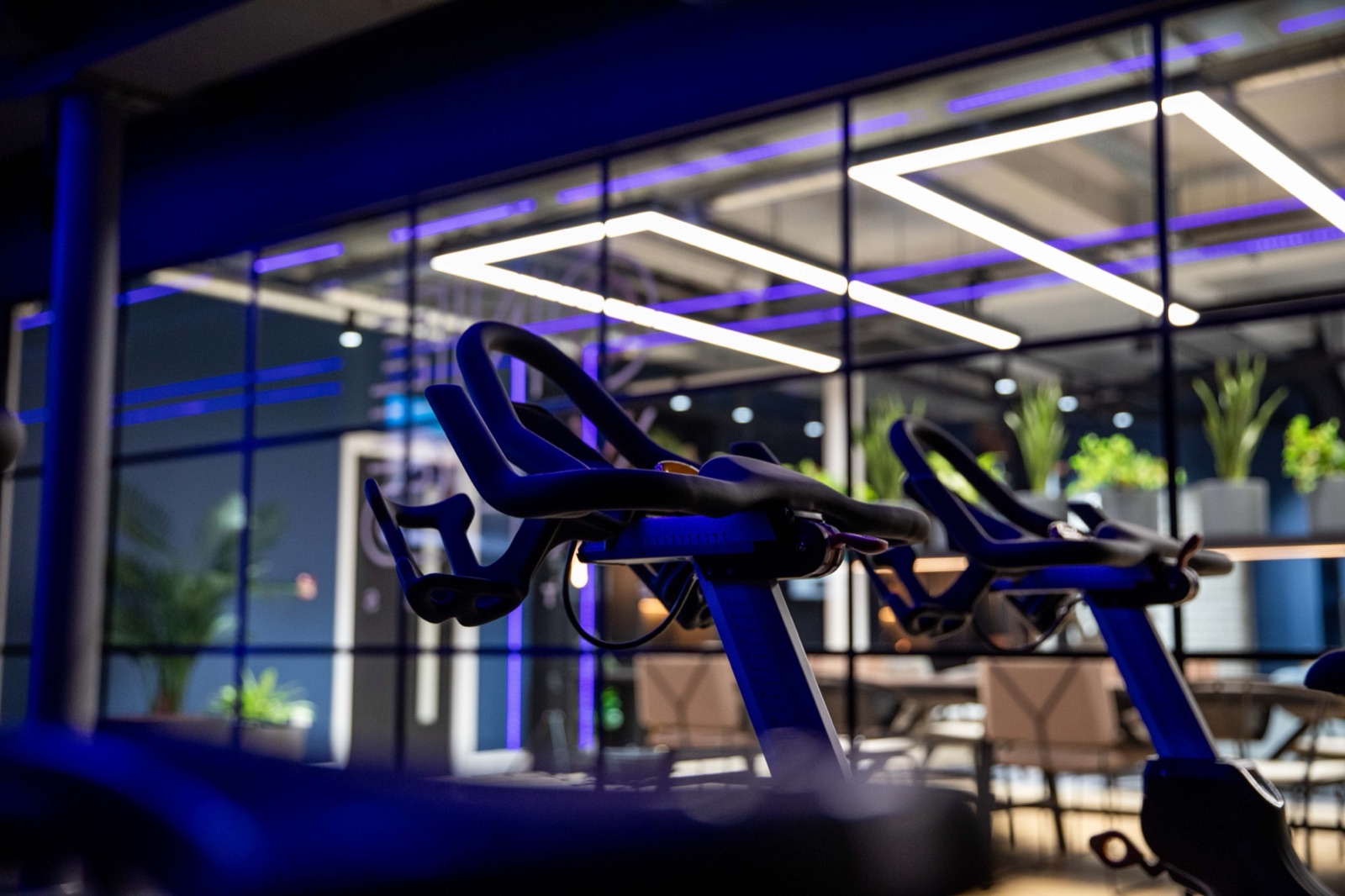 Strength room at Full Motion Physio Manchester, elite-level gym equipment